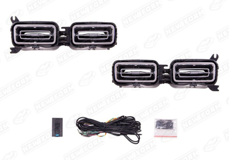 Mercedes-Benz GLS-Klasse X167 2019 - 2023 Воздуховоды с подсветкой