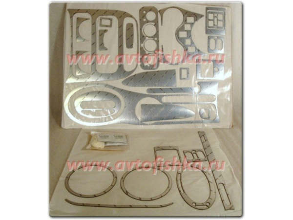 Chrysler PT Cruiser (01-05) декоративные накладки салона алюминиевые, комплект 31 предмет.
