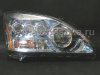 Lexus RX330, RX350 (03-08) фары передние линзовые хром, со светодиодной оптикой, под корректор, дизайн LS600, дизайн "MidWest", комплект 2 шт.