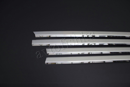 Ford Fusion (02-12) молдинги окон нижние из нержавеющей стали, 4 шт.