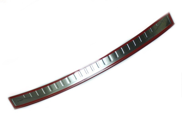 Volkswagen Tiguan (17–) Накладка на задний бампер, нерж.