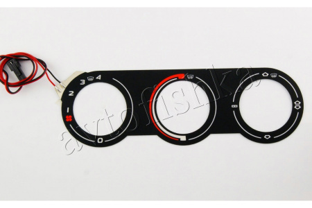 Mercedes Vito светодиодные шкалы (циферблаты) на климат