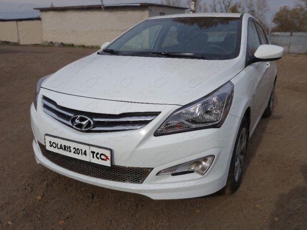 Hyundai Solaris (14–) Решетка радиатора (лист)