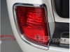 Toyota Land Cruiser 200 (2008-) хромированные накладки на задние фонари заднего бампера, комплект 2 шт.
