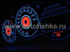 Toyota Celica (00-05) светящиеся шкалы приборов - накладки на циферблаты панели приборов