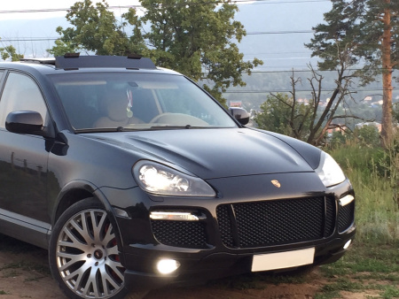 Сетка в бампер сферическая PROPELLER с эффектом непрозрачности 1000мм х 600мм