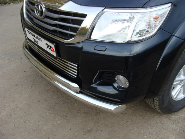 Toyota Hilux (12–) Защита передняя нижняя 76,1/75 мм