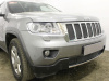 Jeep Grand Cherokee (11–12) Защита радиатора, чёрная, низ