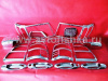 Toyota Land Cruiser 100 (03-07) комплект хромированных накладок, 21 предмет.