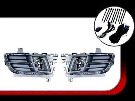 MAZDA 6 (07-) седан фары противотуманные в сборе с рамками, комплект левая и правая