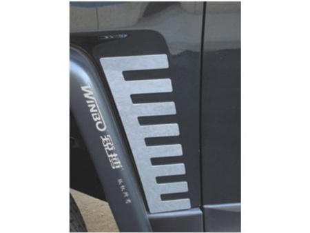 Toyota FJ Cruiser (07-) накладка из нержавеющей стали на передние и задние крылья, комплект 4 шт.