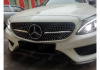 Mercedes-Benz C-Klasse W205 2014 - 2018 Решетка радиатора Diamond Sport серебро