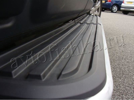 Land Rover Discovery 3 (05-) пороги боковые, подножки, дизайн Оригинал из нержавейки