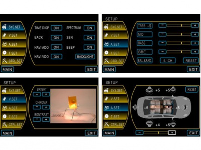 Mitsubishi Pajero 4 штатное головное устройство с GPS навигацией и HD 8" экраном, DVM-1400G HD