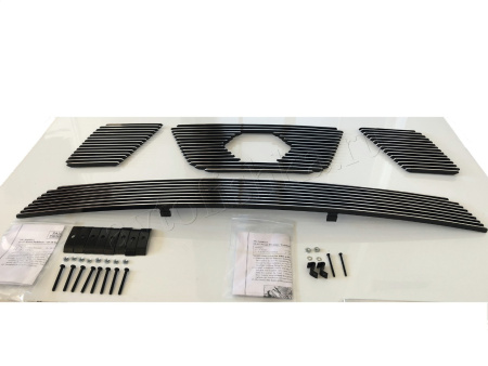 Nissan Pathfinder, Navara R51 (05-10) накладка на решетку радиатора и переднего бампера