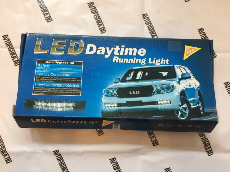 Toyota Land Cruiser 200 (08-) светодиодные DRL фары дневного света (дневные ходовые огни) - LED Daytime Running Lights, белый свет 6000К, 24 светодиода