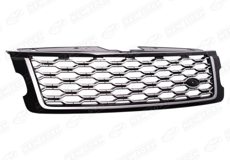 Land Rover Range Rover 4 поколение (рестайлинг) 2017 - 2022 Решетка радиатора серебристая