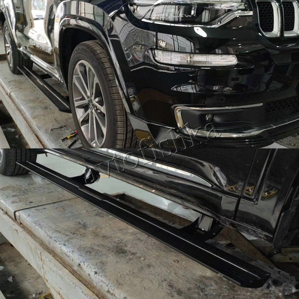 Jeep Grand Commander (18-) штатные выезжающие электропороги автоматические