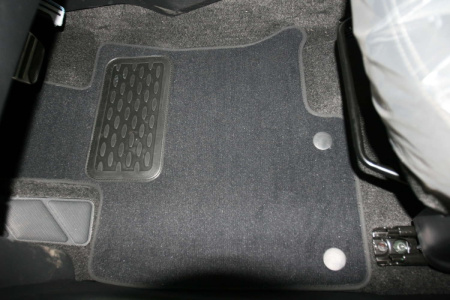 Коврики в салон NISSAN Qashqai 2007->, кросс., 5 шт. (текстиль)
