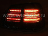 Toyota Land Cruiser 200 (2008-) фонари задние светодиодные тонированные, дизайн Lexus LX570, комплект лев.+прав.