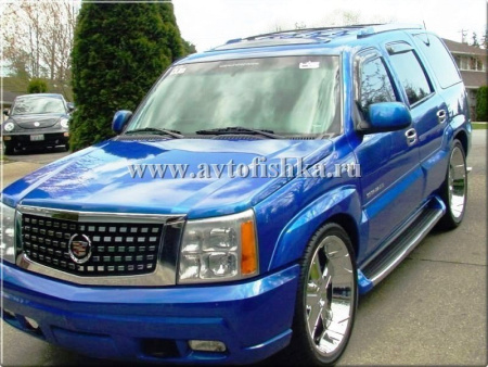 Cadillac Escalade (02-06) решетка радиатора хромированная.