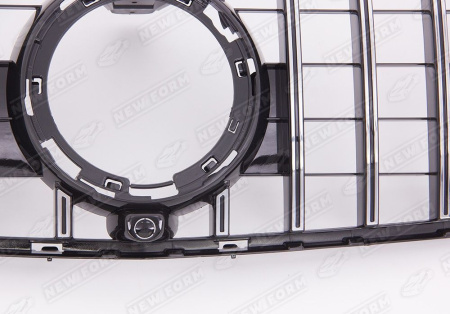 Mercedes-Benz GLC-Klasse X253 рестайлинг 2019 - 2023 Решетка радиатора AMG GT хром штатная комплектация