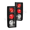 Hummer H2 (02-08) фонари задние черные, Altezza стиль комплект 2 шт.