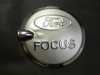 Ford Focus 2 (05-08, 09-) седан, хэтчбек накладка на лючок бензобака из нержавеющей стали, 159 мм