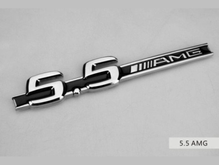 Табличка 5,5 AMG на крыло для автомобилей Mercedes-Benz
