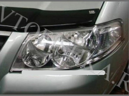 Защита передних фар прозрачная Nissan Almera Classic 2006-