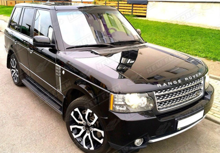 Land Rover Range Rover 3 поколение (2 рестайлинг) 2009 - 2012 Пороги с передними брызговиками