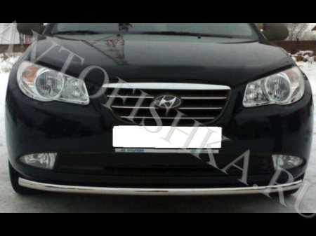 Дефлектор капота темный Hyundai Elantra 2006-2008