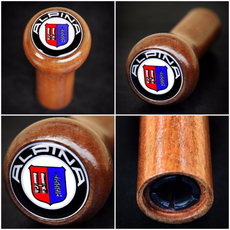 Ручка КПП светлое дерево BMW ALPINA E23 E24 E28 E30 E32 E34 E36 E38 E39 E46 E60 E90