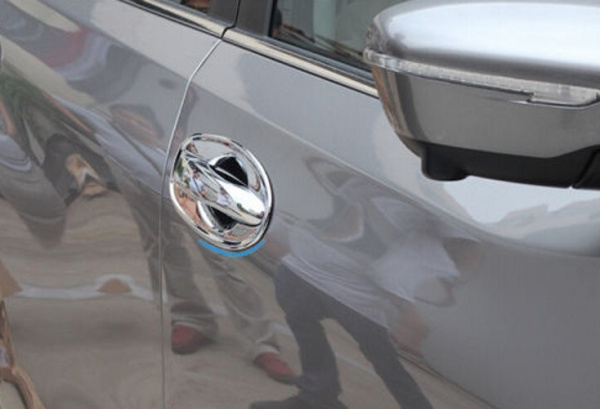 Nissan X-Trail (14–) Накладки под внешние ручки дверей, хром