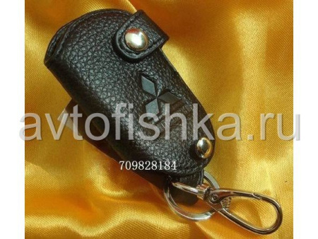Mitsubishi, чехол для раскладного ключа зажигания с логотипом Mitsubishi