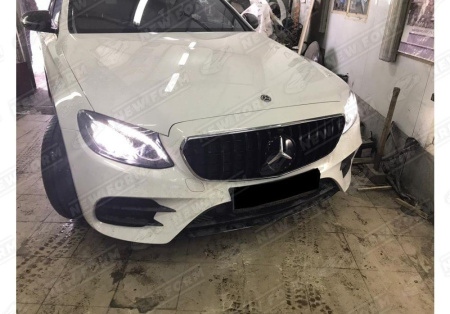 Mercedes-Benz E-Klasse W213 2016 - 2020 Решетка радиатора AMG GT черная