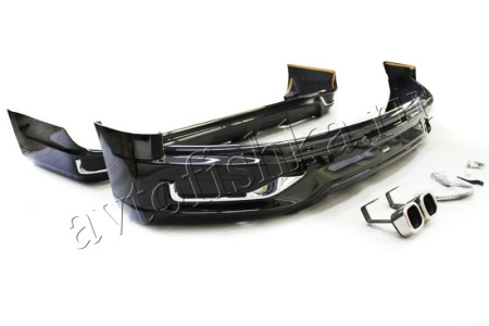 Toyota Land Cruiser J200 (15–) аэродинамический обвес MODELLISTA | Черный