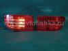 Toyota Land Cruiser Prado 120 (02-) фонари задние светодиодные красные, катафоты в задний бампер, габарит и противотуманка - сигнал, комплект 2 шт.