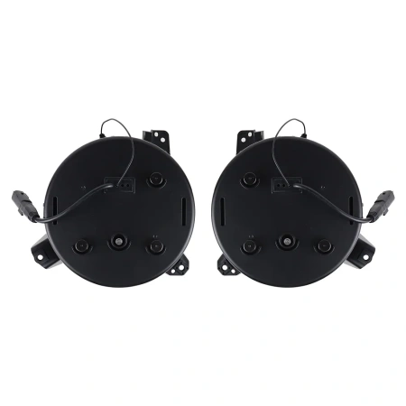 Фары штатные передние линзовые хромированные Jeep Wrangler JL/JLU/JT Rubicon (2018-2023) 