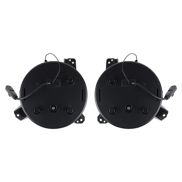 Фары штатные передние линзовые хромированные Jeep Wrangler JL/JLU/JT Rubicon (2018-2023) 