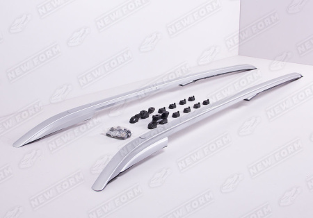 Land Rover Discovery 5 поколение 2017 - 2021 Рейлинги серебристые для Land Rover Discovery 5.