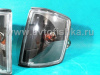 Mercedes W201 (82-93) 190E 190D поворотники черные прозрачные, комплект 2 шт.