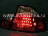 BMW 3 E46 (98-01) 4 дв. седан фонари задние светодиодные красно-хромированные, комплект лев.+прав.