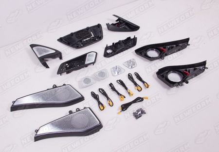 BMW X6 G06 2019 - 2023 крышки динамиков с подсветкой Bowers&Wilkins