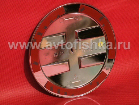 Mitsubishi L200 (05-) Triton накладка на лючок горловины бензобака хромированная