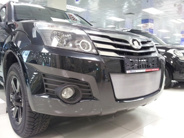 Great Wall Hover H3 (10–13) Защита радиатора, хром