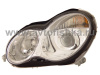 Mercedes C-class W203 (00-07) фары передние линзовые хромированные, комплект 2 шт.