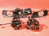 Toyota Camry V40 (06-09) фары противотуманные линзовые со светящимися ободками, установочный комплект