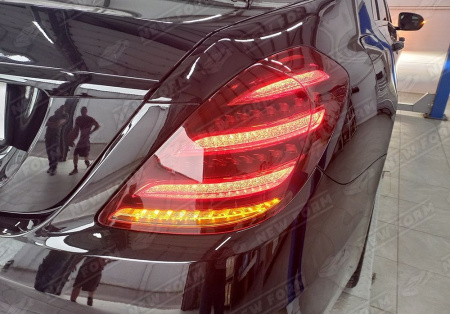 Mercedes-Benz S-Klasse W222 2013 - 2017 Комплект рестайлинга 6.3 AMG с оптикой и решеткой