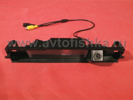 Toyota Yaris, Vitz P2 (05-) камера заднего вида, цветная, герметичная, с относительной разметкой